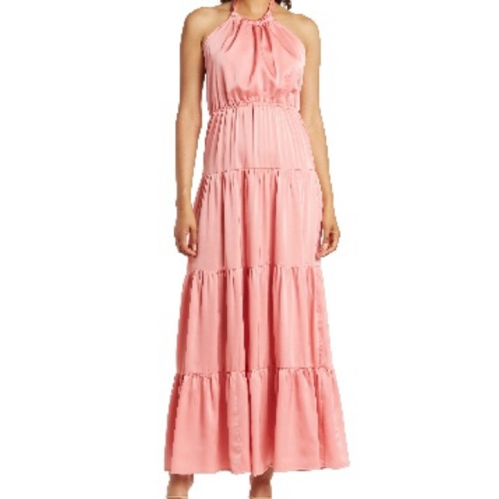 NWT Satin Maxi Dress